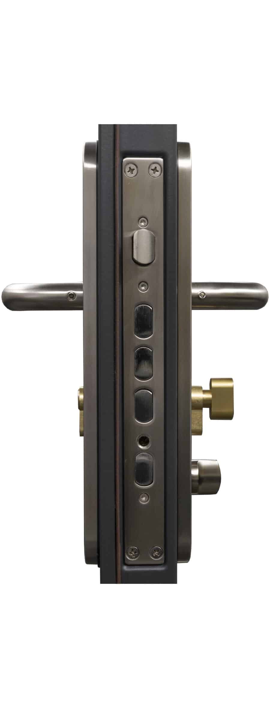 10point locking steel security door Kirncroft Security Doors