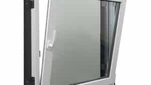 UPVC window side tilt white