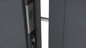 Double door aux lock and bolt